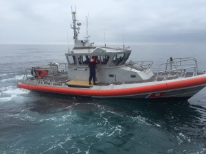 The U.S. Coast Guard was not too far behind Valkyrie in helping two stranded boaters and their dog find safety after their boat caught fire. Private boaters can often complement the Coast Guard in helping save other distressed boaters.Capt. Tom Petersen photo