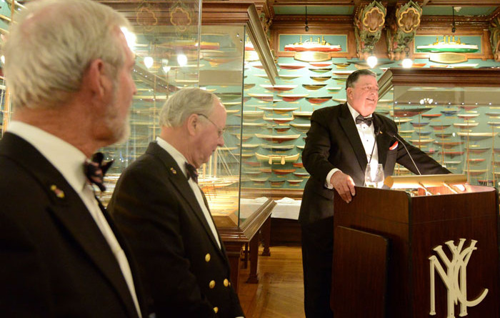 New York YC Medal awarded to Dennis Conner The Log